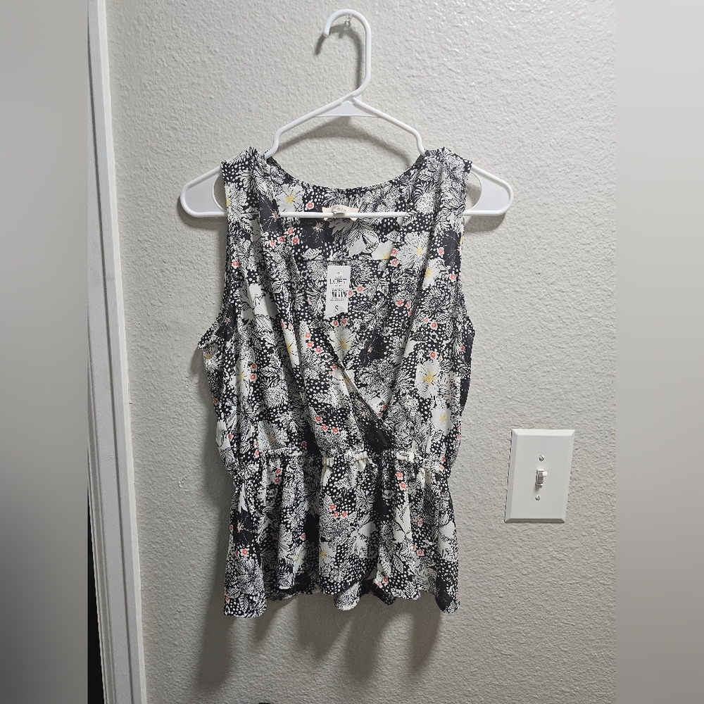 NWT LOFT Floral Tanktop